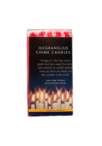 Chime Red Candles Set of 15