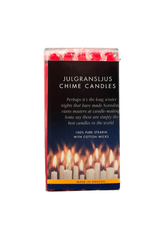 Chime Red Candles Set of 15
