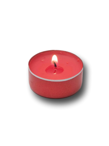 4 Hour Red Tealight
