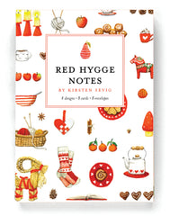 Note Cards Red Hygge