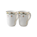 Royal Copenhagen Star Fluted Christmas Mugs