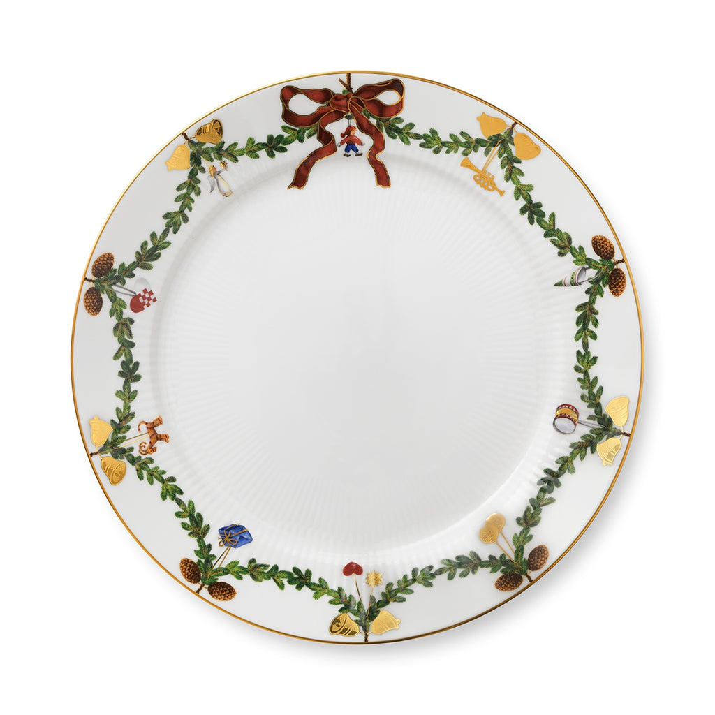 Royal Copenhagen Star Fluted Christmas Plate 27cm