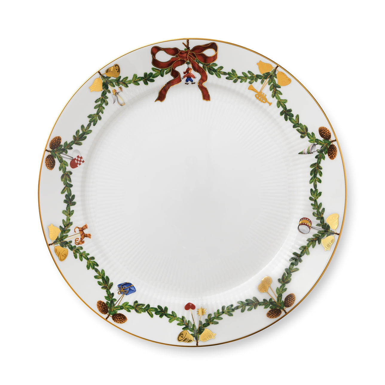 Royal Copenhagen Star Fluted Christmas Plate 27cm