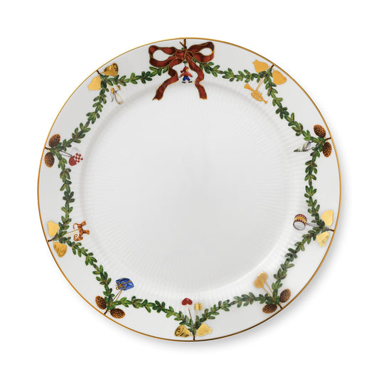 Royal Copenhagen Star Fluted Christmas Plate 27cm