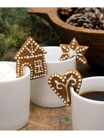 Rim Cookie Cutters House, Star, Heart