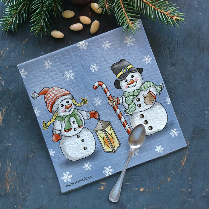 SDC Snowman Couple Stendahl