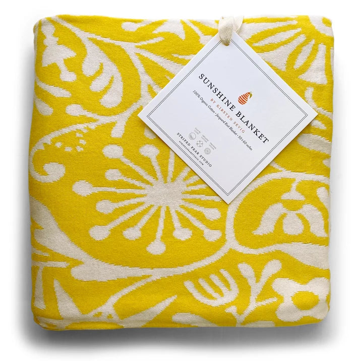 Sunshine Organic Cotton Blanket by Kirsten Sevig