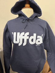 Sweatshirt Uff da with Hood