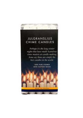 Chime White Candles Set of 15