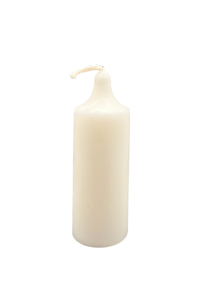 Candle Kupeljus White Single