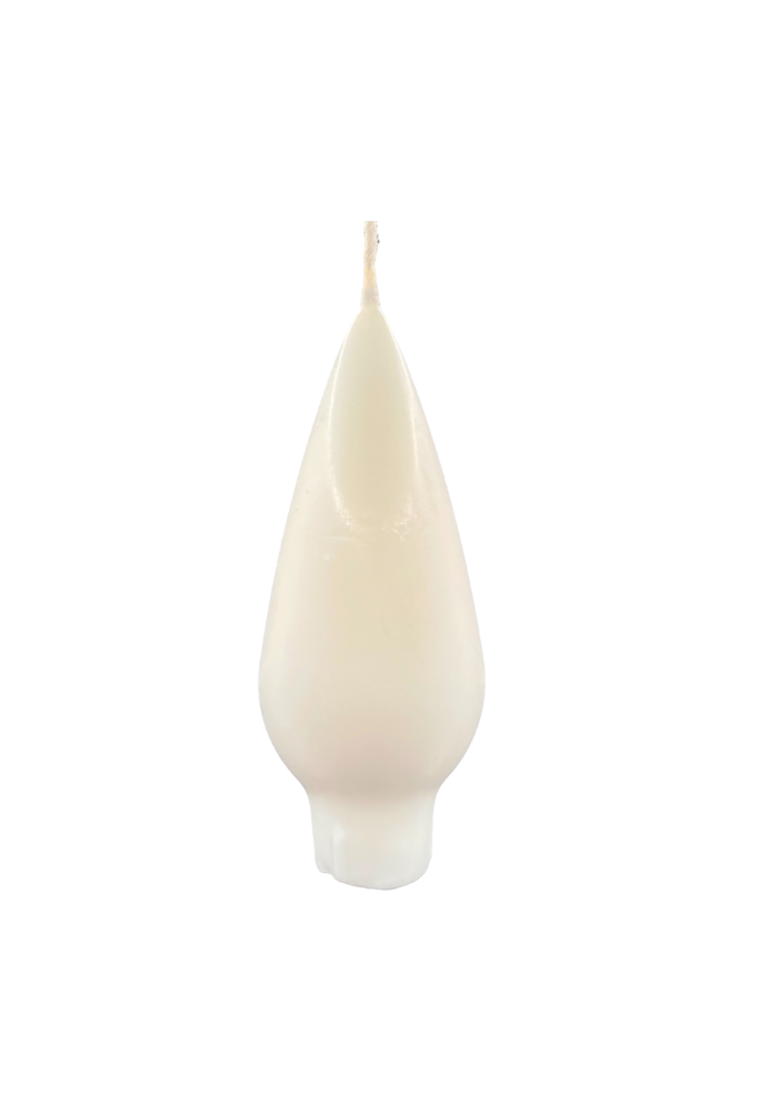 Drop Candle Small White