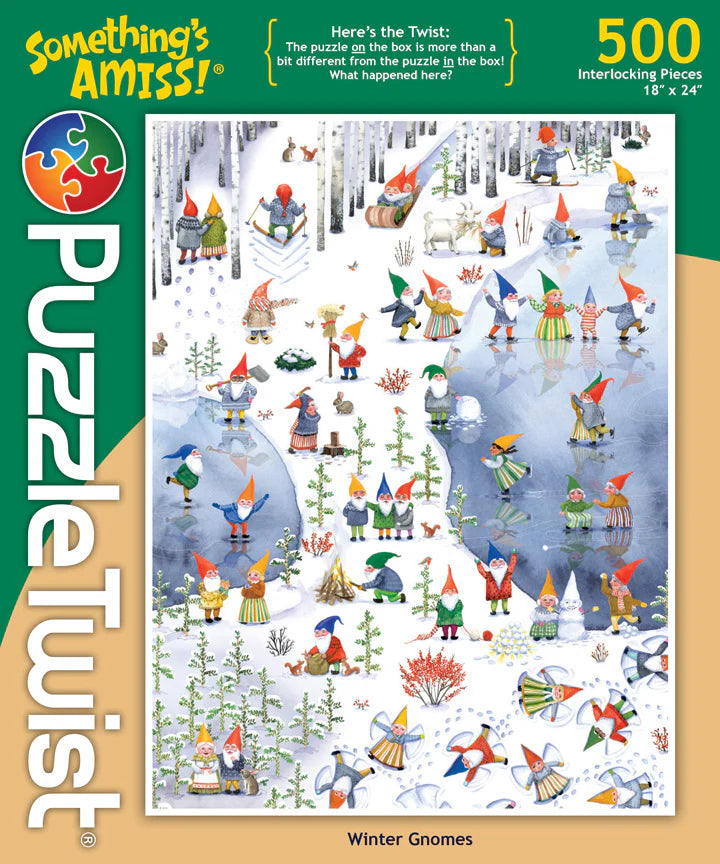 Winter Gnomes 500-piece Puzzle