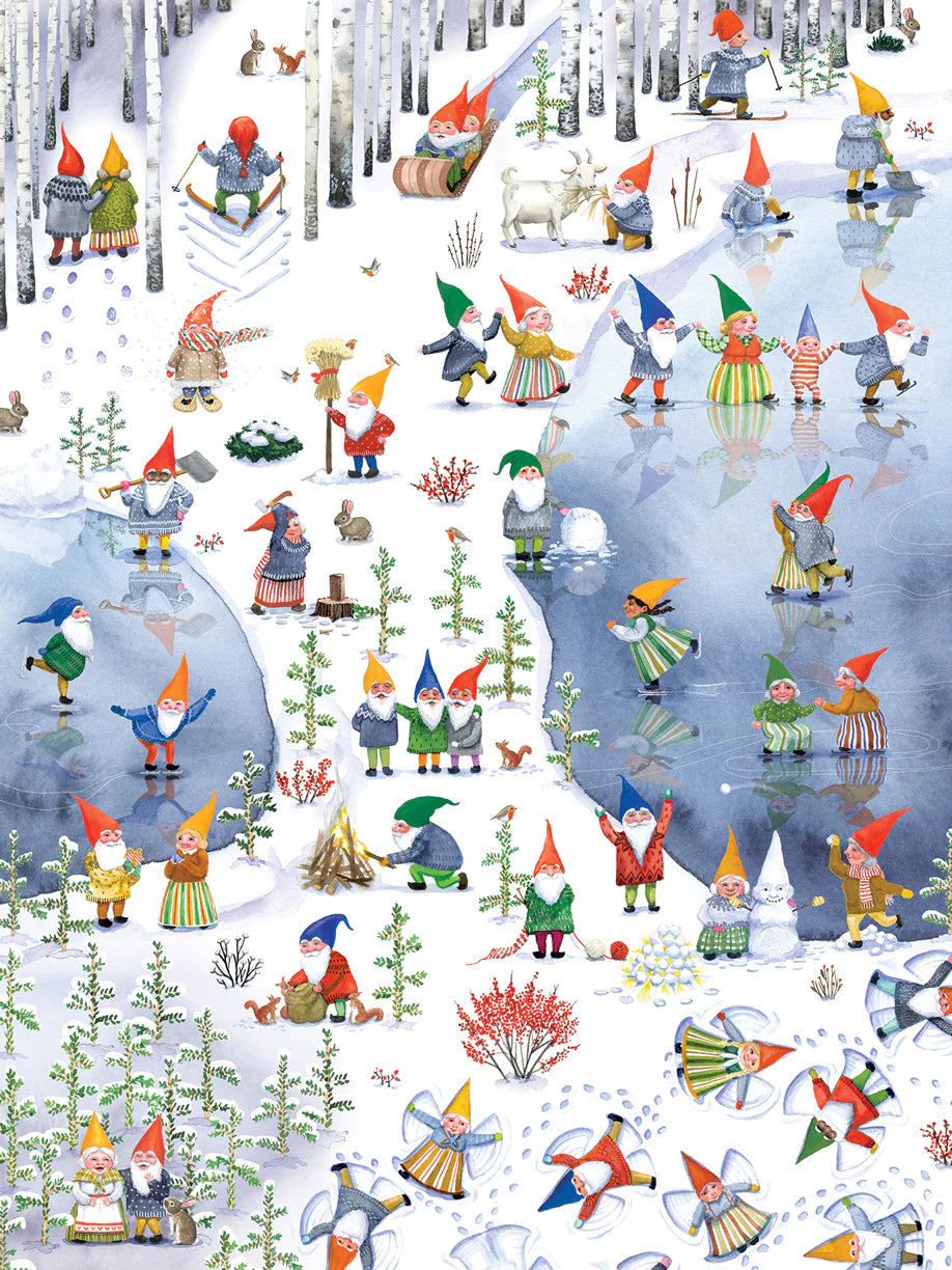 Winter Gnomes 500-piece Puzzle