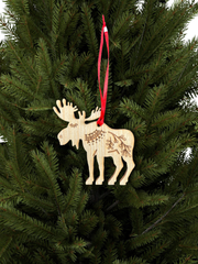 Wood Laser Ornament