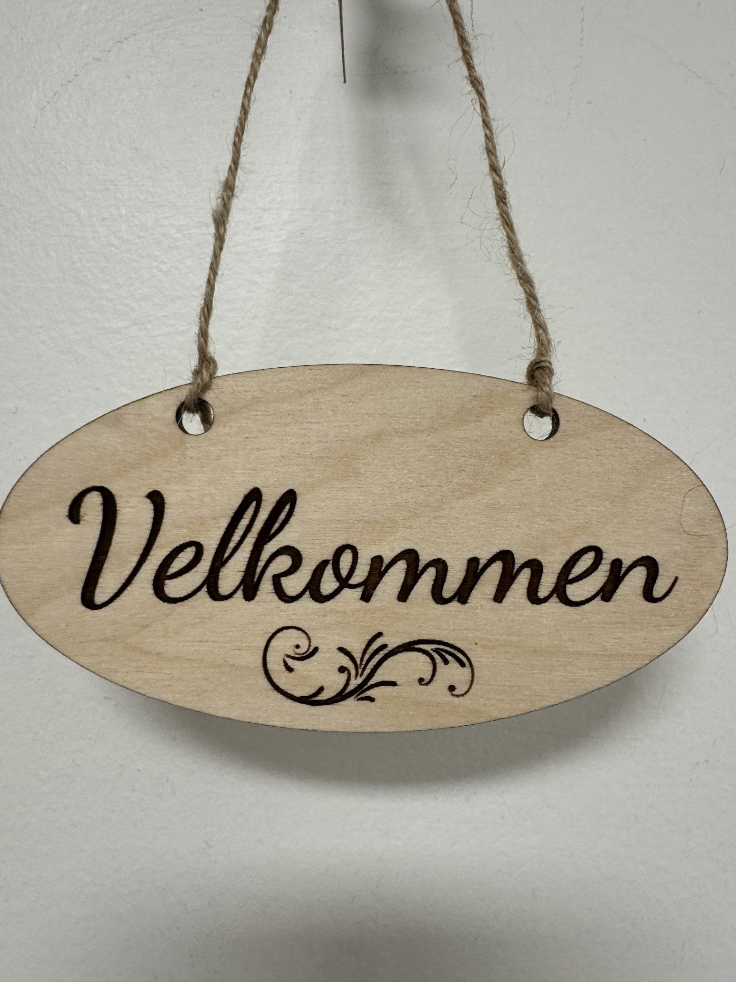 Welcome Sign Engraved Wood Aurora North Home