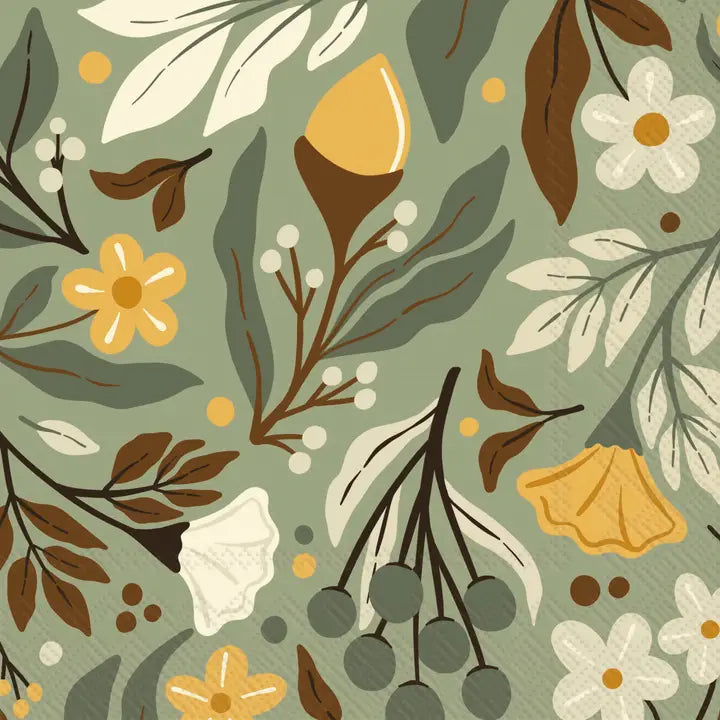 Autumn Acorn Lunch Napkins