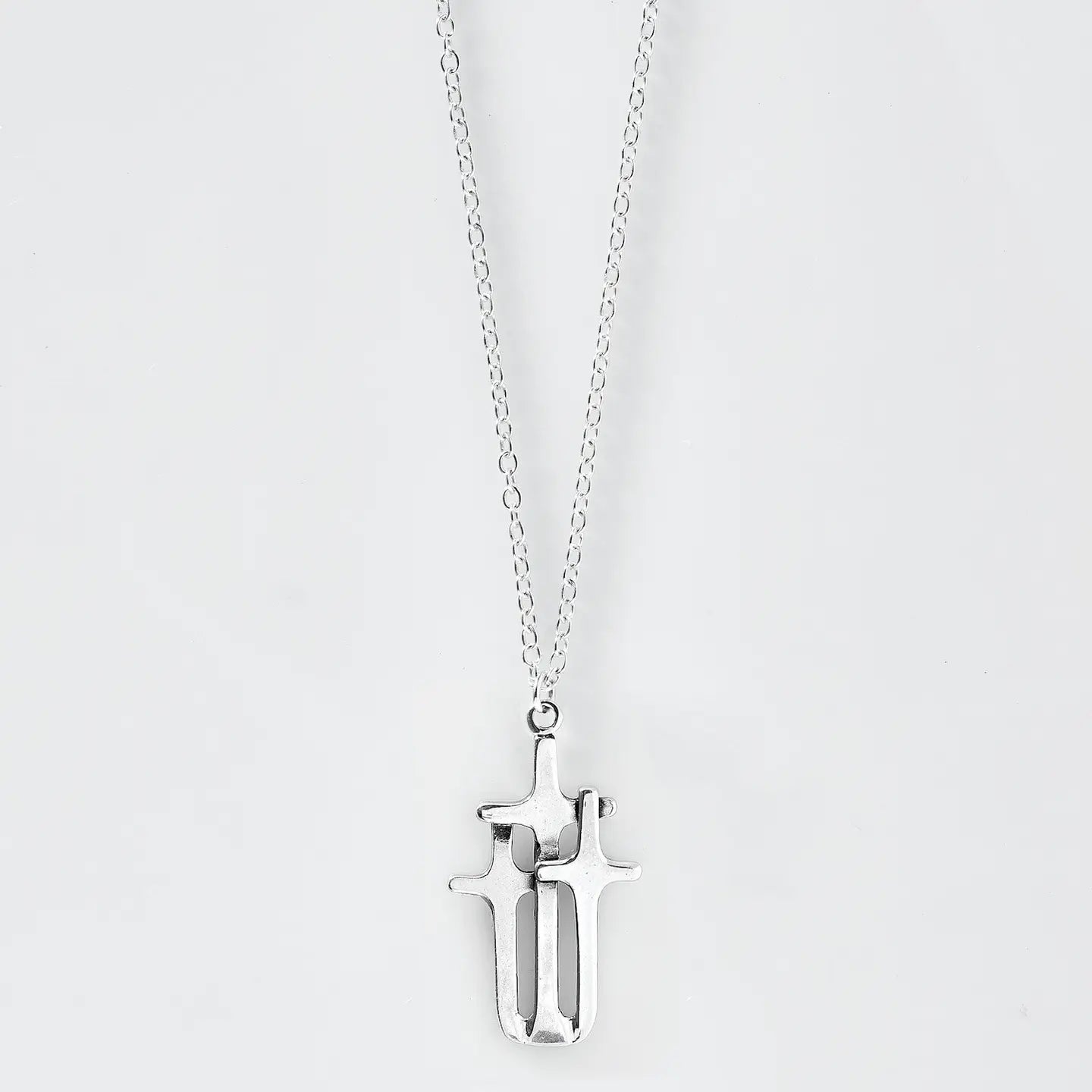 Hillestad Triple Cross Necklace