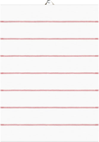 Ekelund Towel Tvars Red 030-50x70