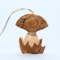 Bark Mushroom Ornament