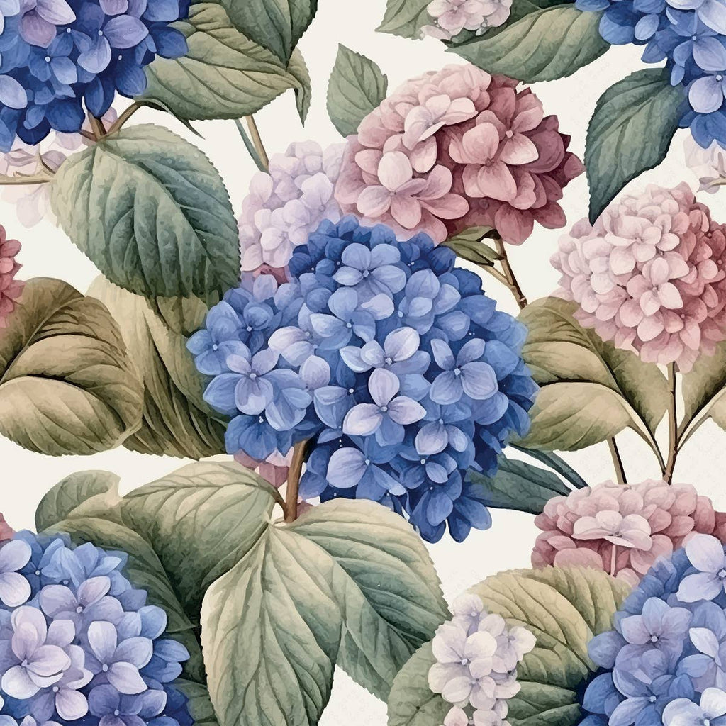 Hydrangea Lunch Napkins