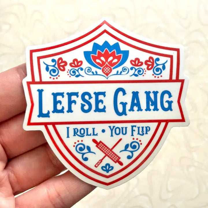 Sticker Lefse Gang Shield