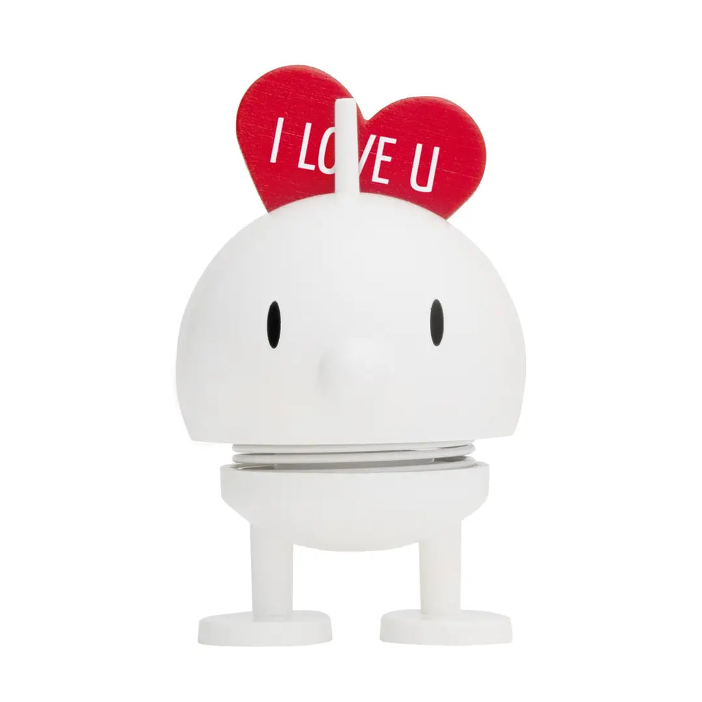 Hoptimist Love Bumble White Small