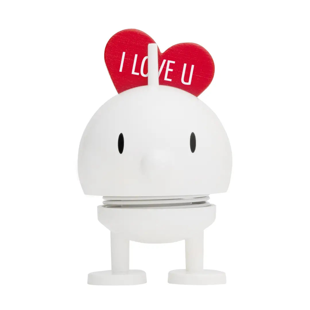 Hoptimist Love Bumble White Small