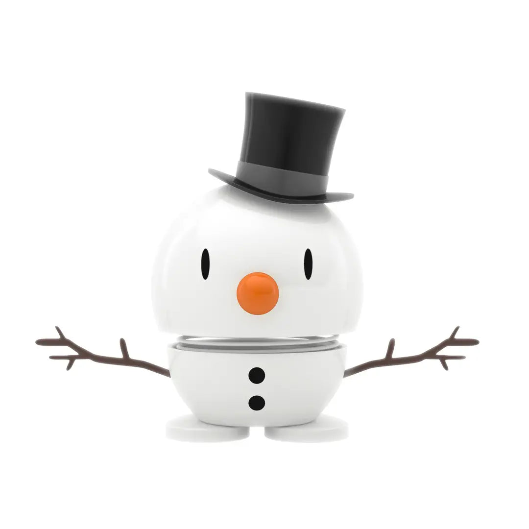Hoptimist Snowman S White