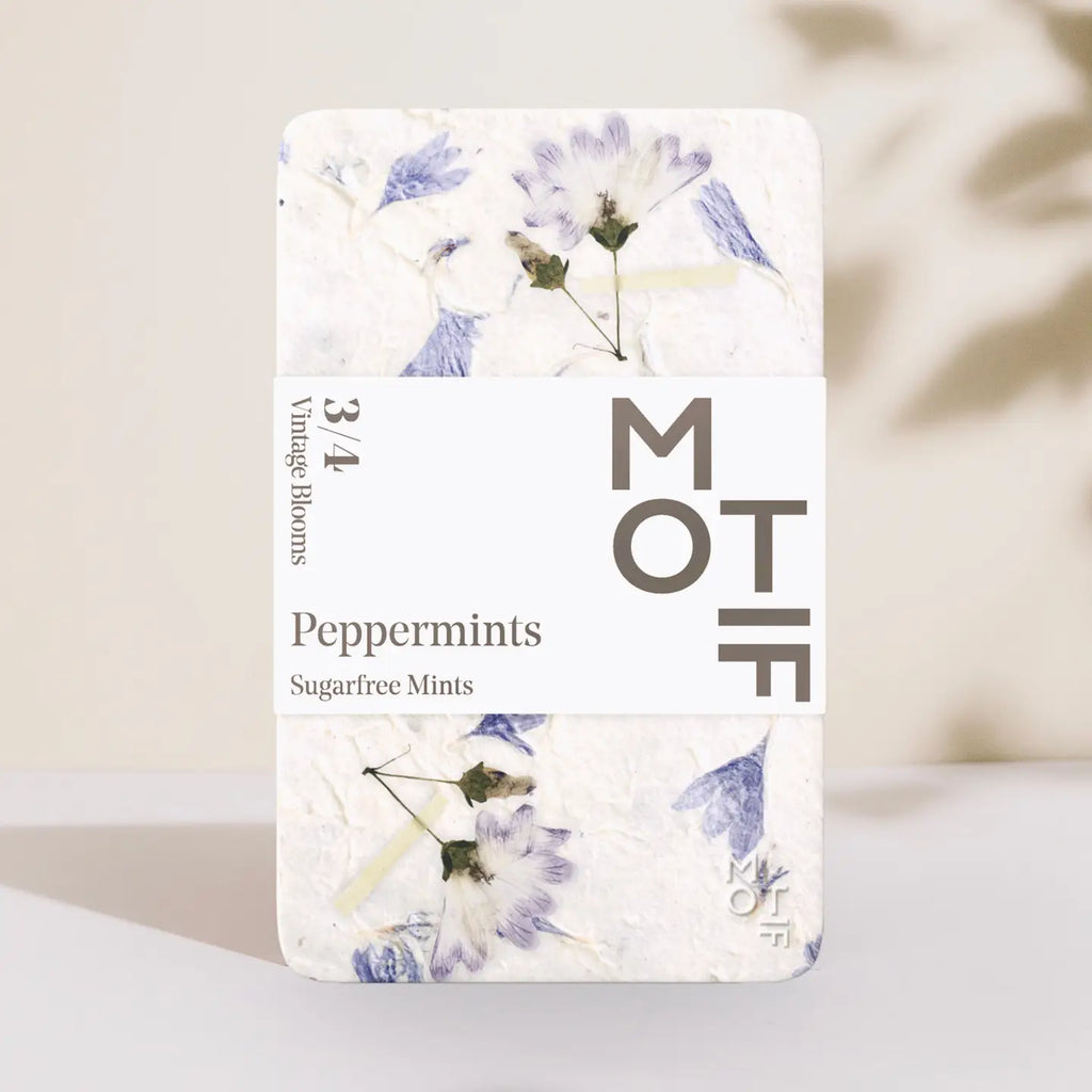 MOTIF Sugar Free Mints - Vintage Blooms