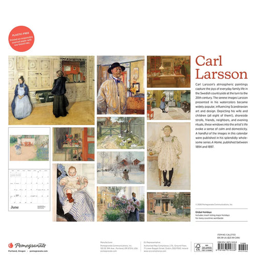 2027 Carl Larsson Wall Calendar