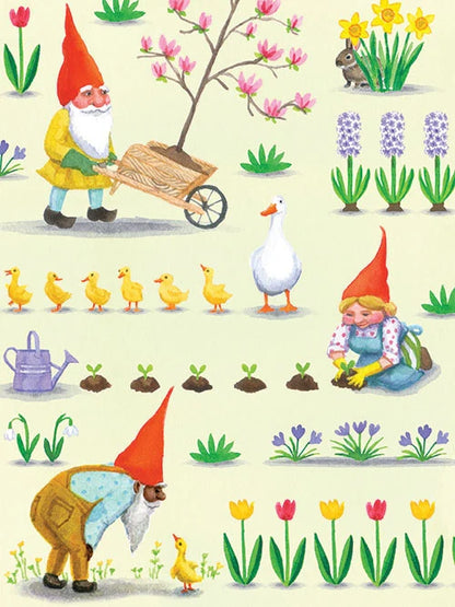 Note Cards Springtime Gnomes
