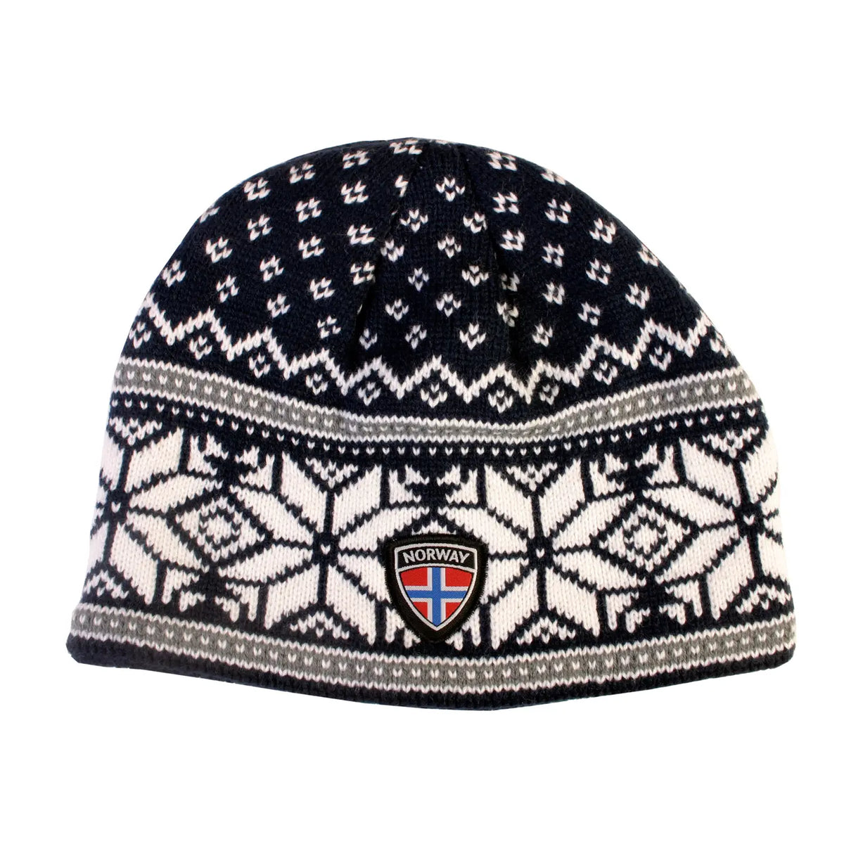Knit Hat Star Pattern Rokk