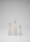 Candlestick Birch Wood White