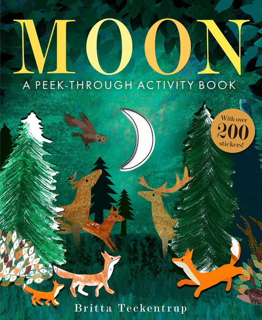 Moon A Peek-through Activity Book