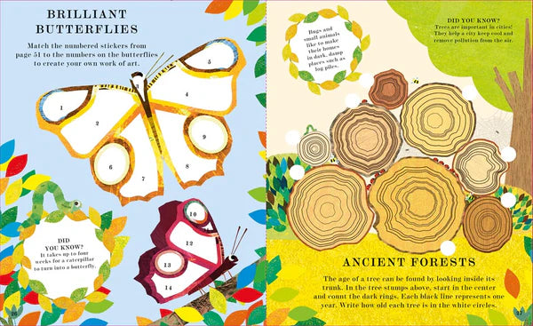 Tree A Peek-through Activity Book, Britta Teckentrup