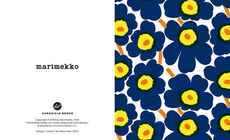 Marimekko Notes Blue