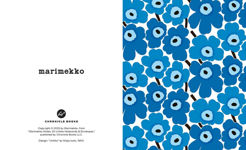 Marimekko Notes Blue