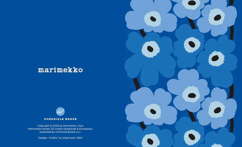 Marimekko Notes Blue