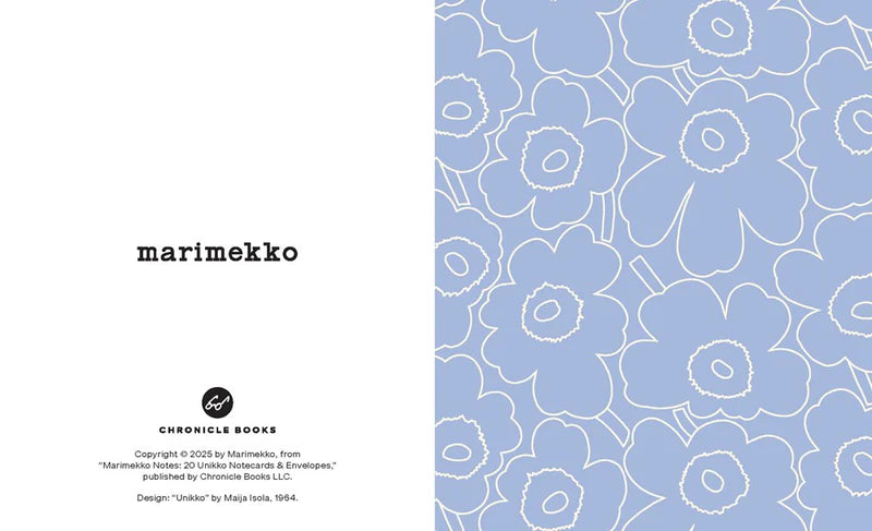 Marimekko Notes Blue