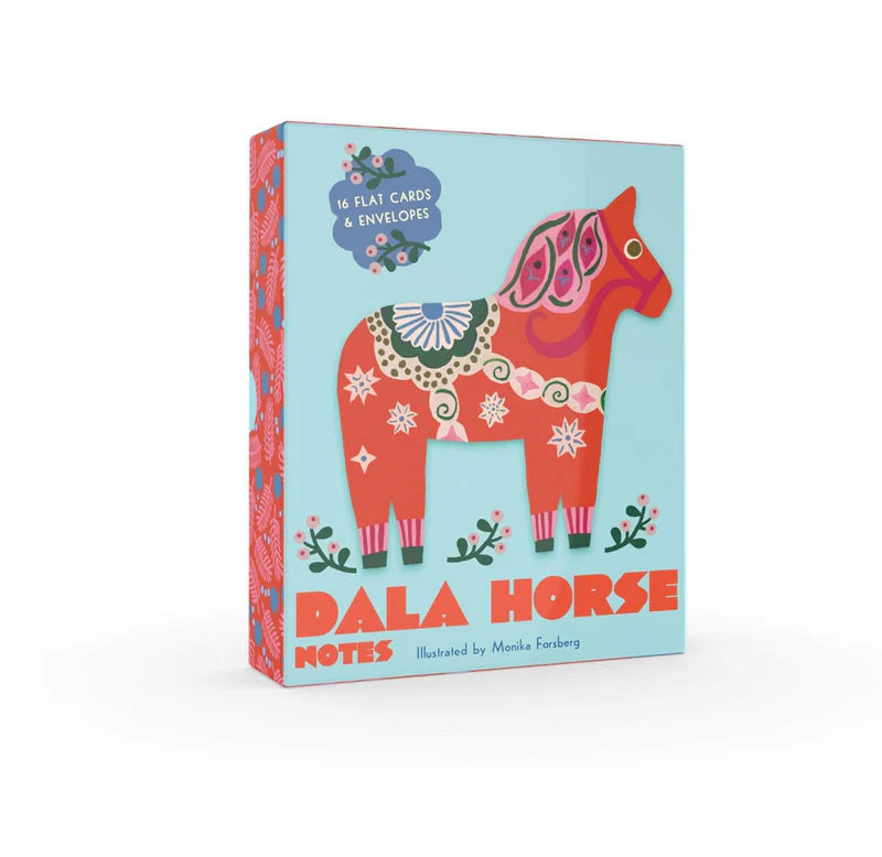 Note Cards Dala Horse