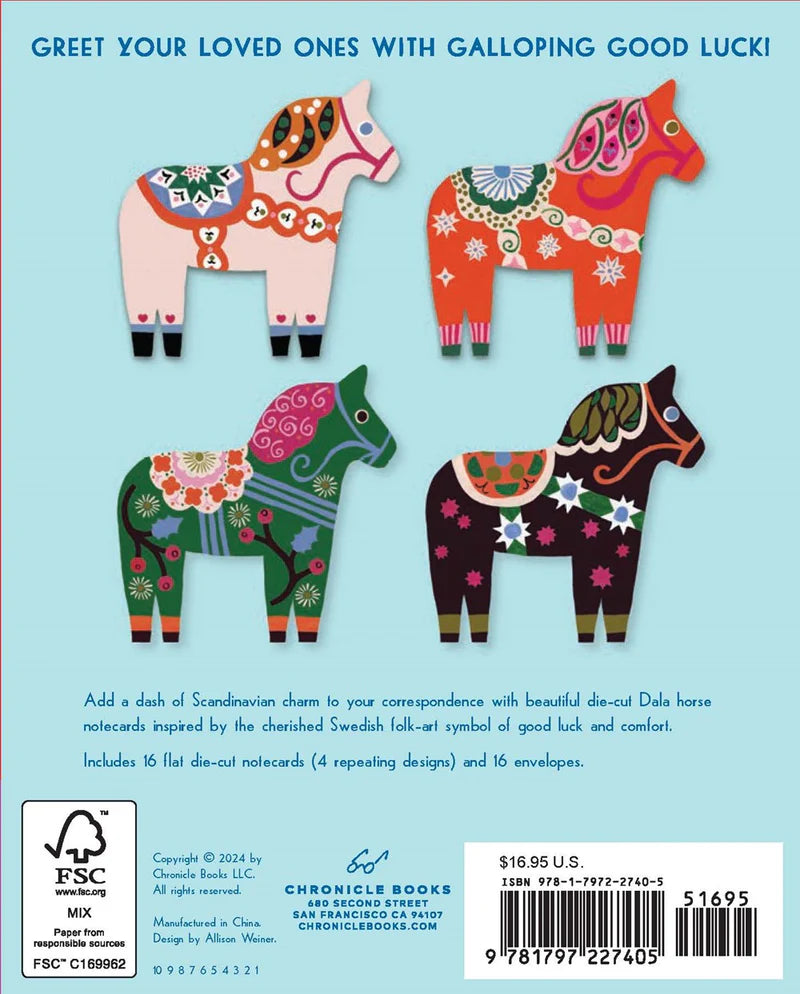 Note Cards Dala Horse