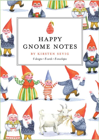 Note Cards Happy Gnomes