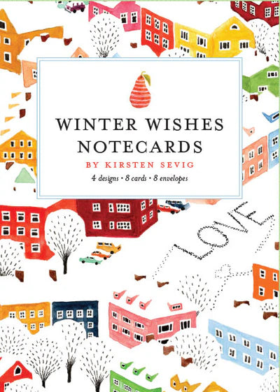 Note Cards Winter Wishes