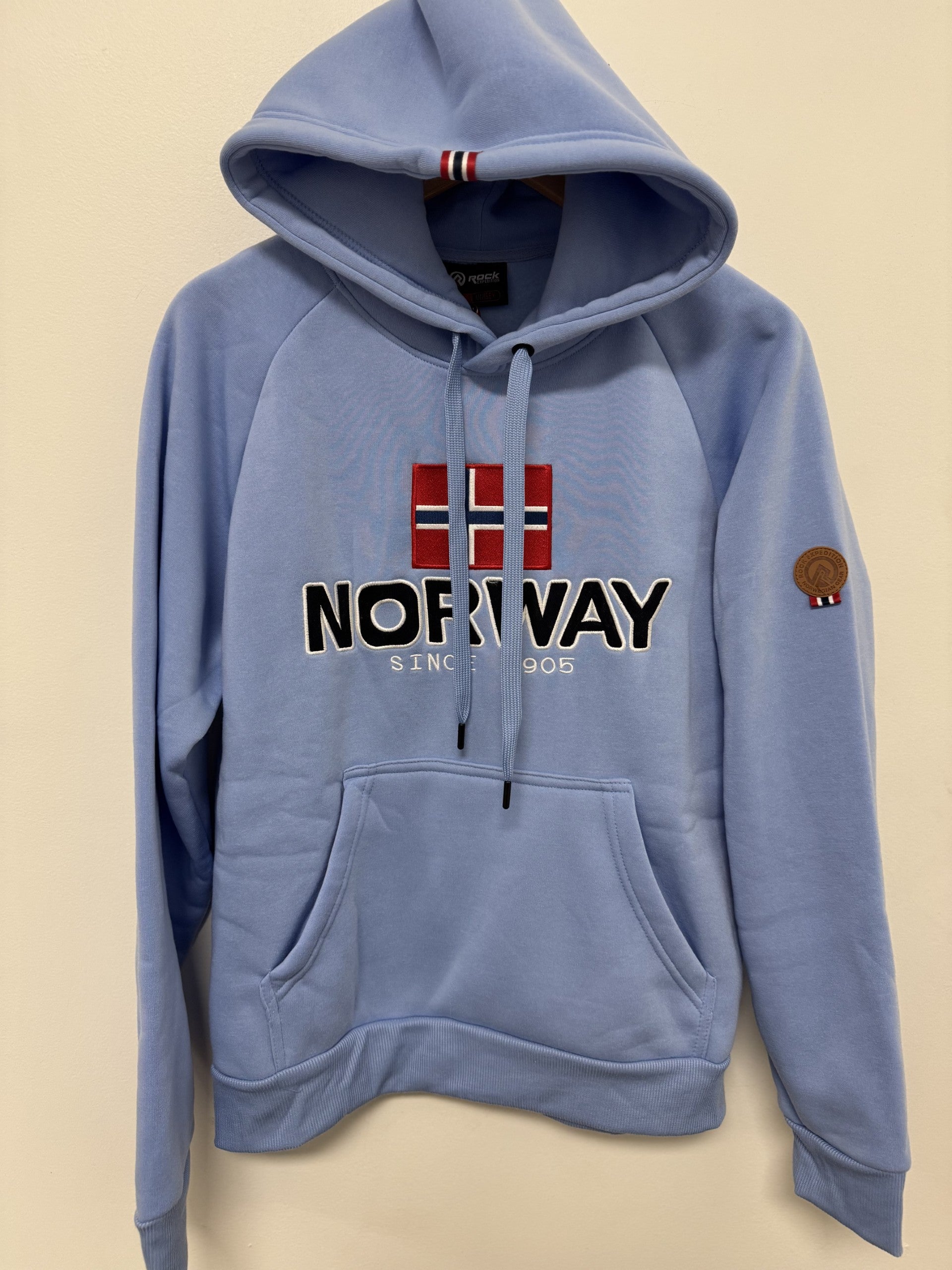 Norway Flag Hooded Sweatshirt Rock Expedition