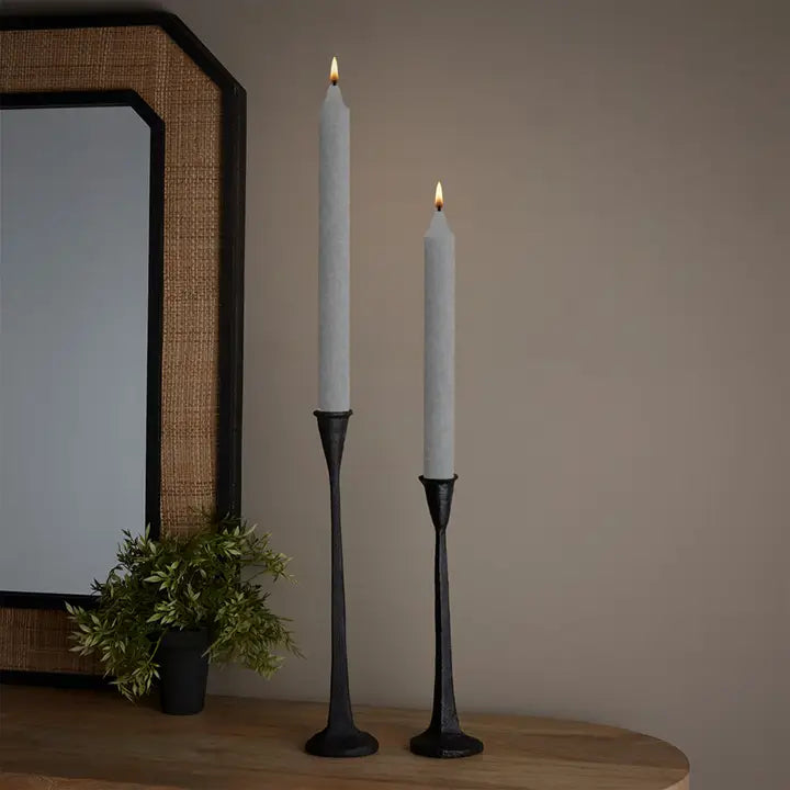 Root Dinner Candle Platinum 9"