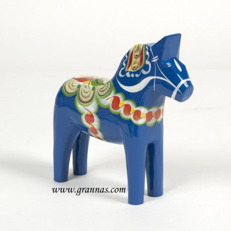 Dala Horse Blue