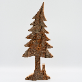 Bark Tree with Stump Large