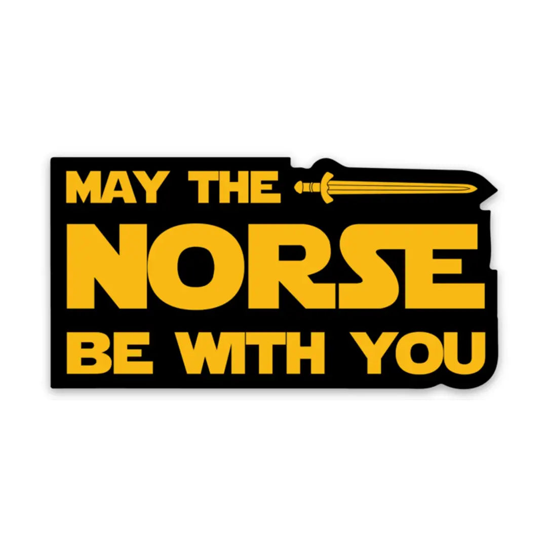 Sticker May the Norse Be with You
