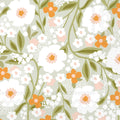 Floral Haven Beverage Napkin