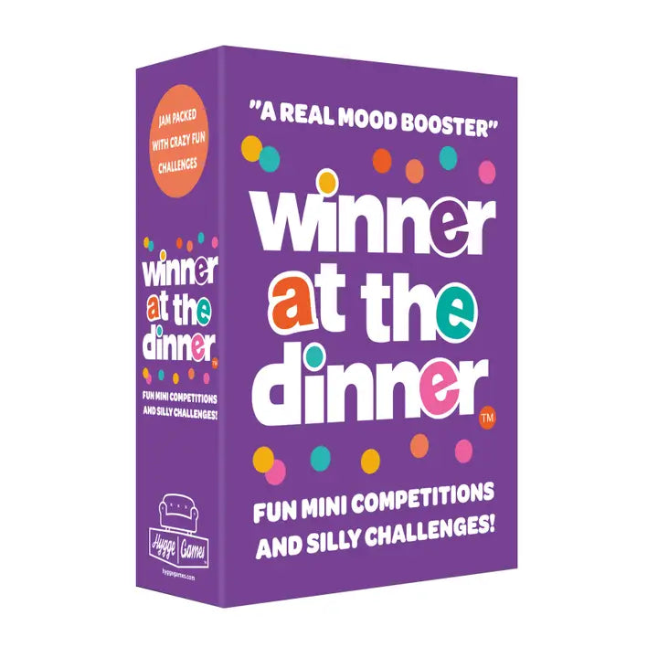 Winner At the Dinner Card Game